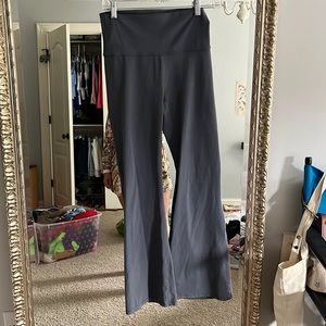 Gray Flare Leggings